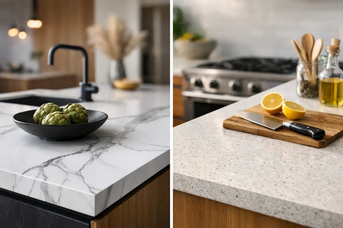Porcelain Versus Quartz Counters for Modern Kitchens