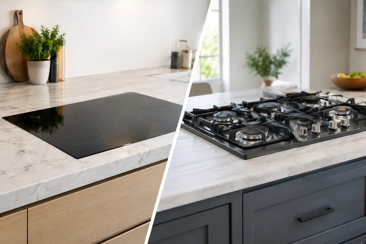 Flush Mounted Versus Freestanding Cooktops