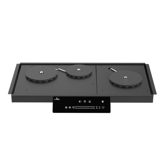 Invisacook 3 Burner Induction Cooktop – Invisible, Flush-Mount (220V)