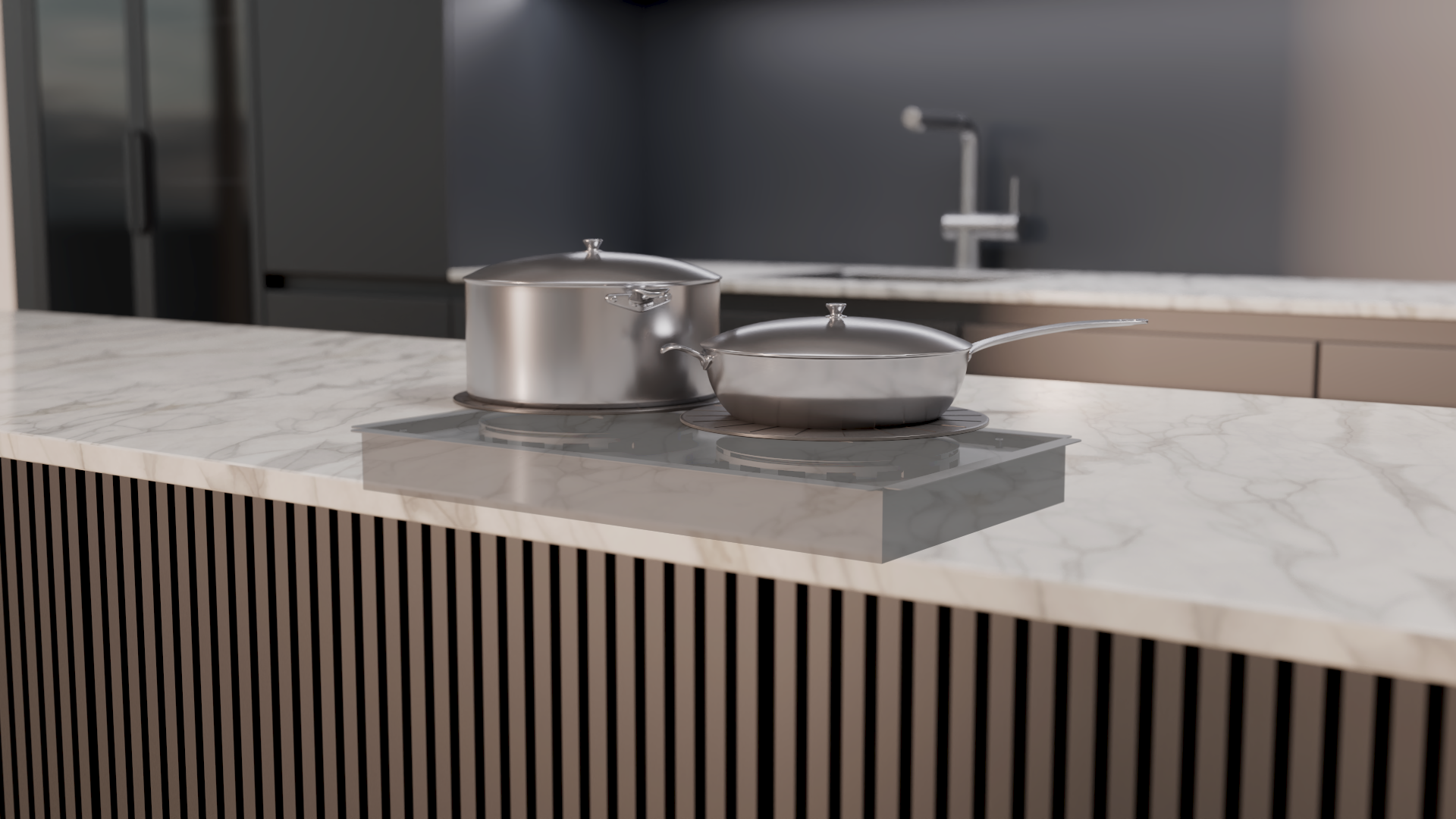 Invisacook 2 Burner Induction Cooktop – Flush-Mount (110V or 220V)