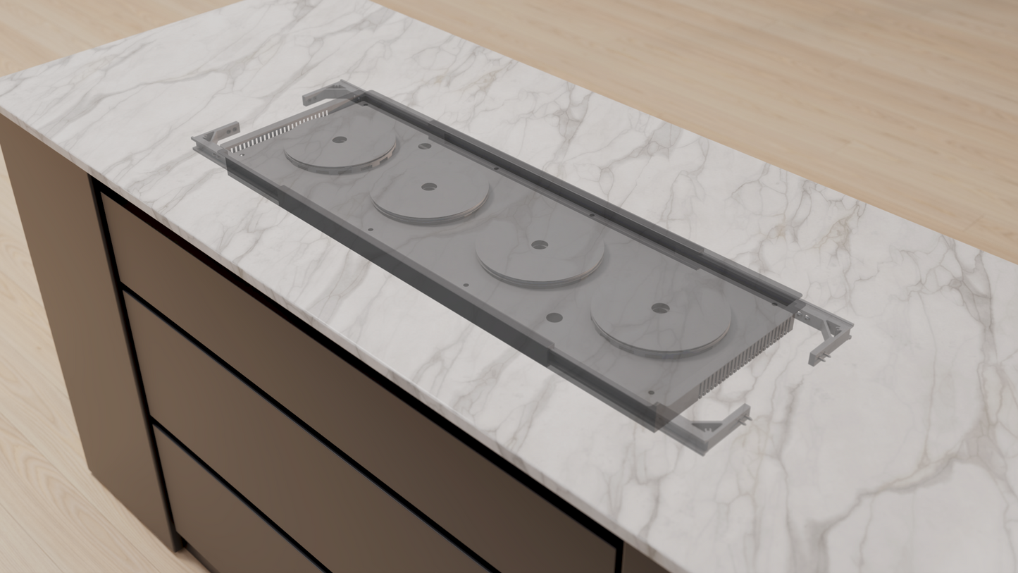 Invisacook 4 Burner - galley - 220 V