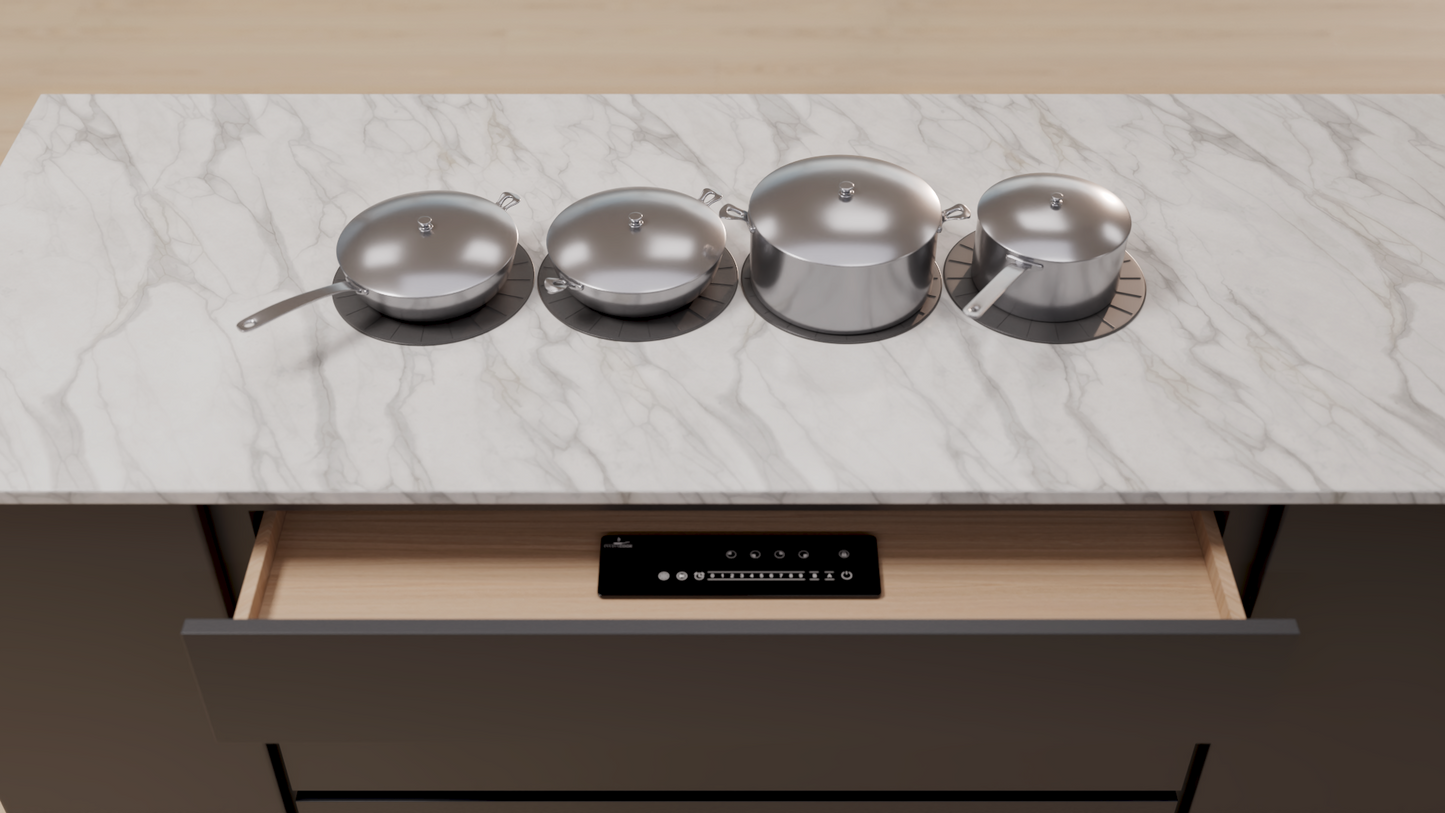 Invisacook 4 Burner - galley - 220 V