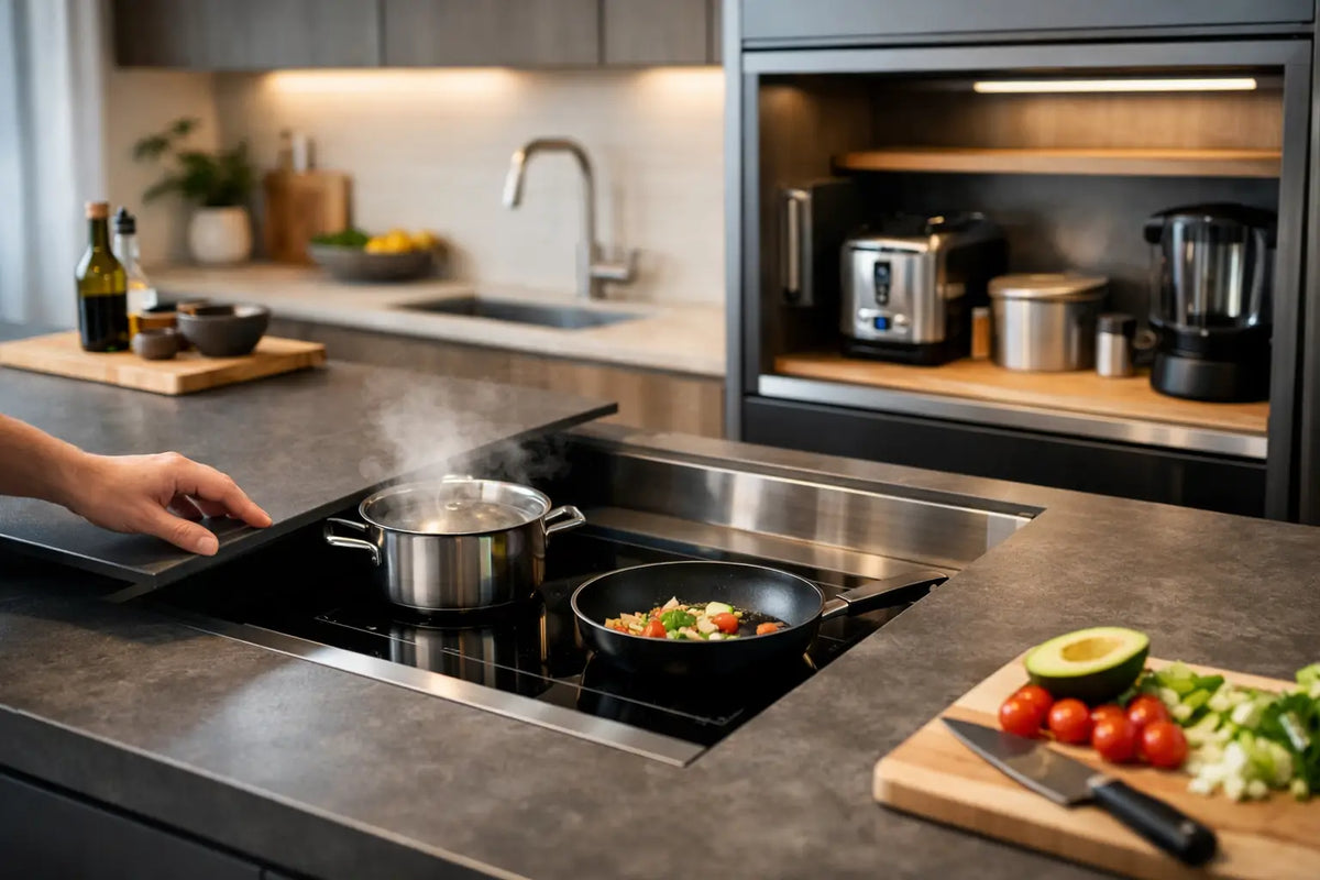 Are Hidden Cooking Zones Visible in Kitchens?