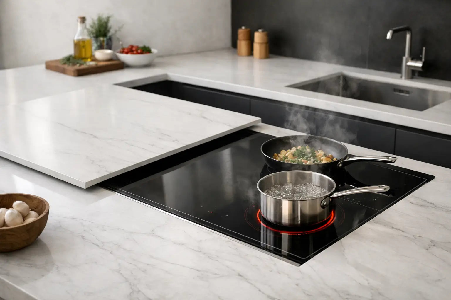 Hidden Cooking Surface Design Guide for Porcelain