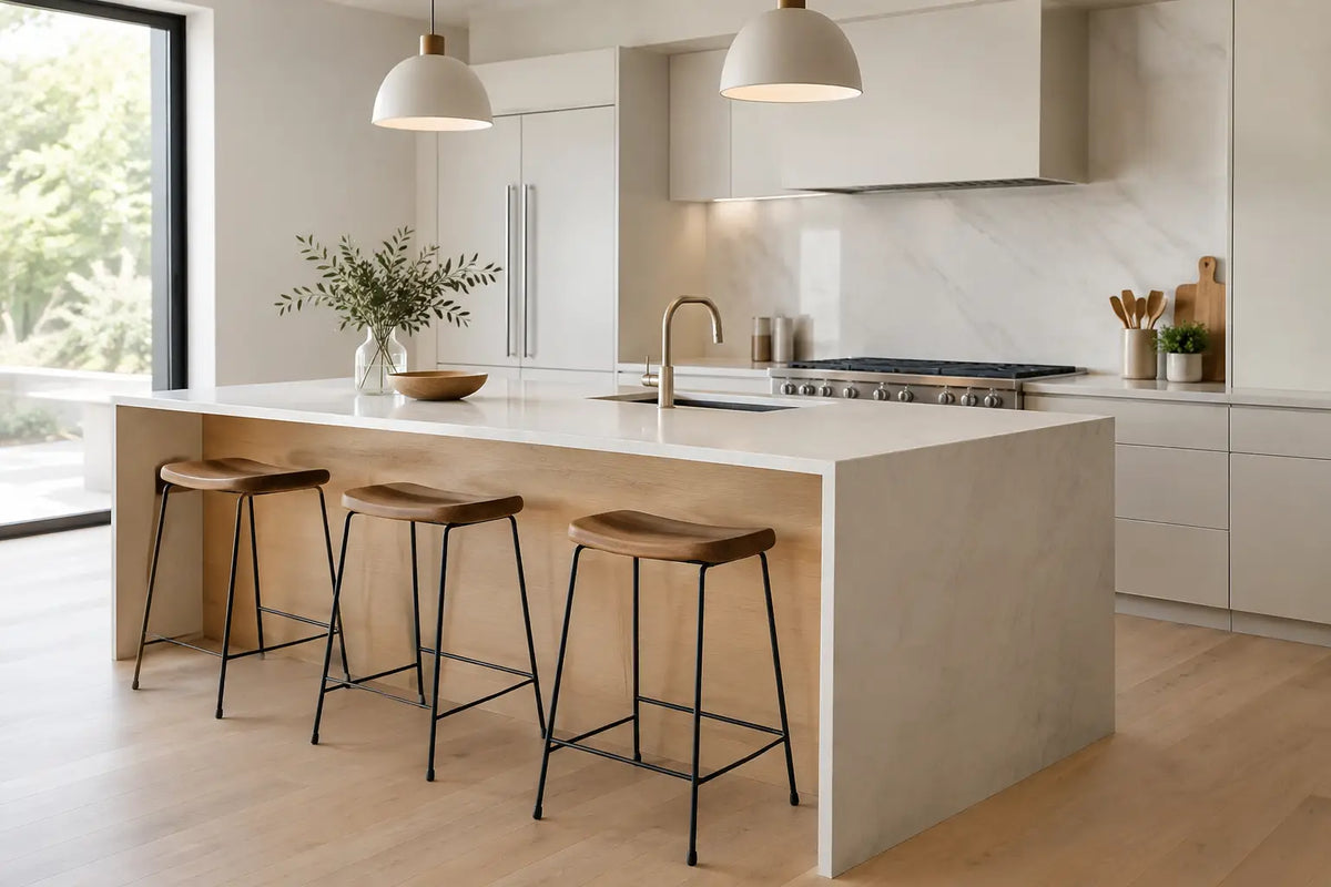 Minimalist Kitchen Island Design That Does More