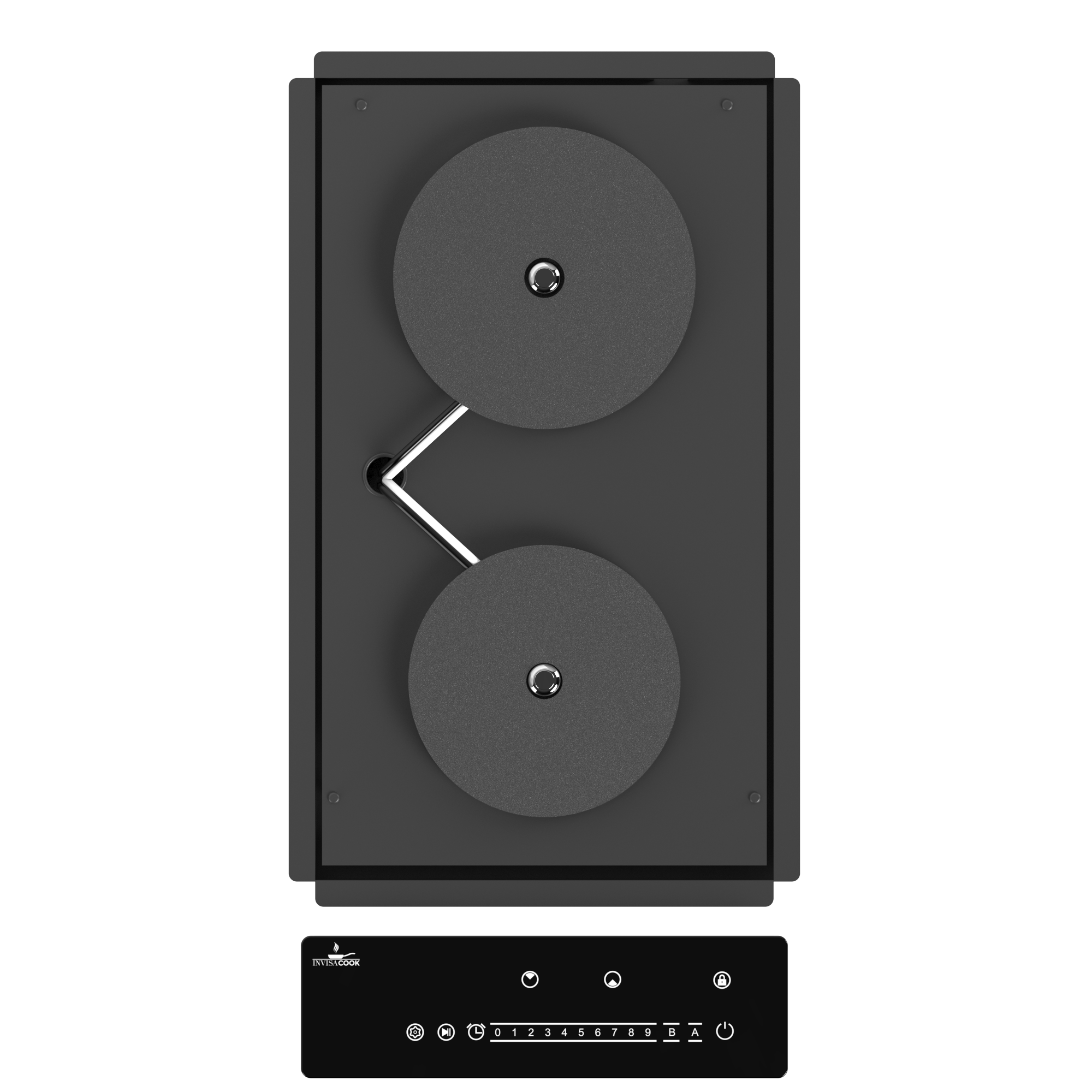 Invisacook 2 Burner Induction Cooktop – Flush-Mount (110V or 220V)