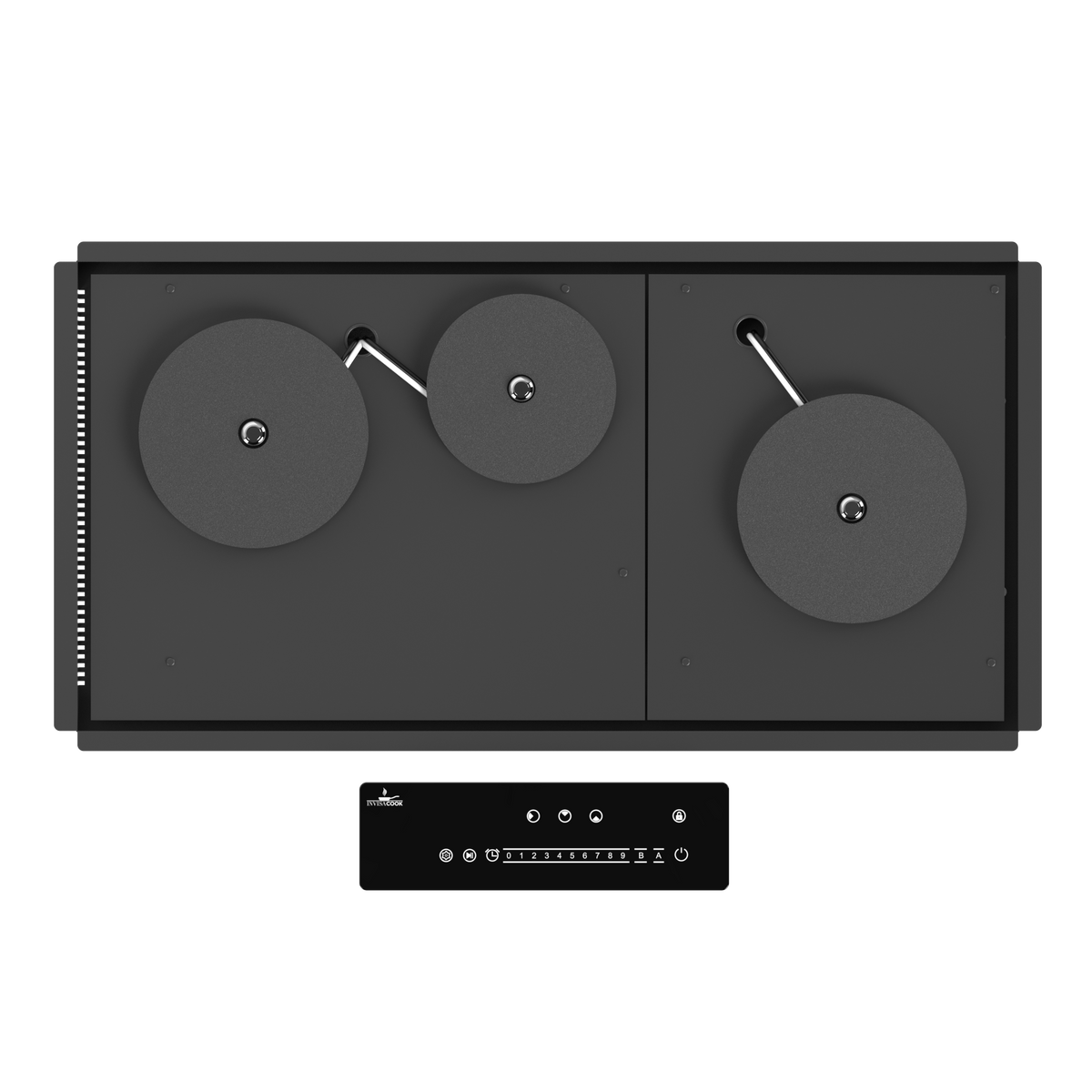 Invis Cooktop Invisacook 3 Burner Induction Cooktop – Invisible, Flush-Mount (220V)