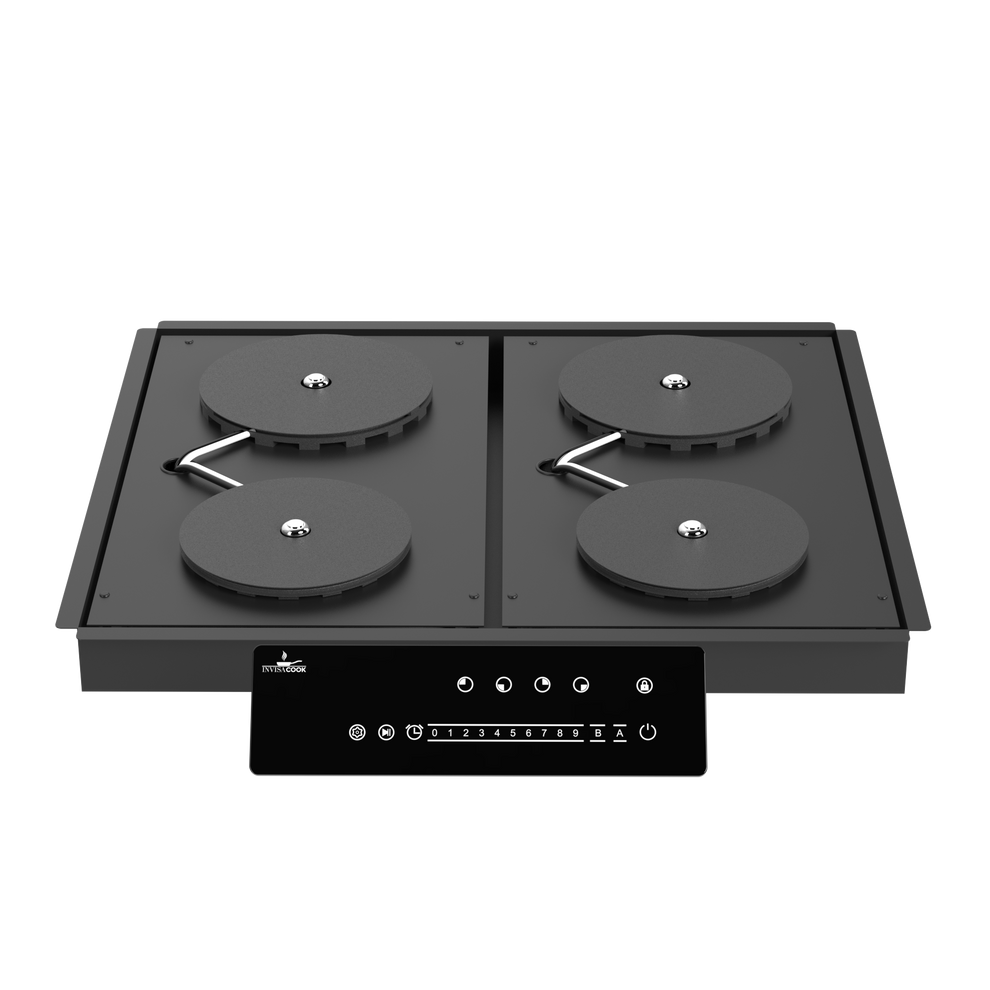 Invisacook 4-Burner 220V – Seamless Countertop Induction Cooktop ...