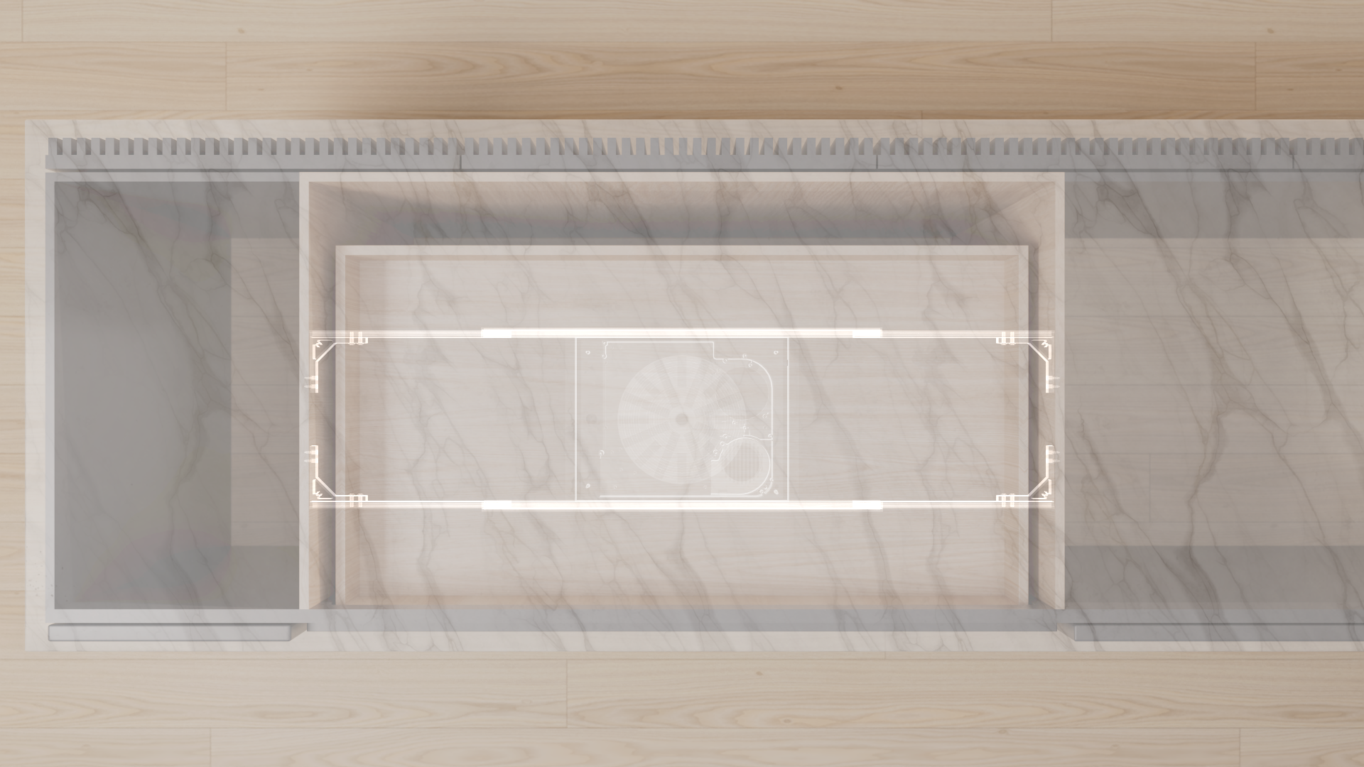 Invisacook 1 Burner 110V or 220V